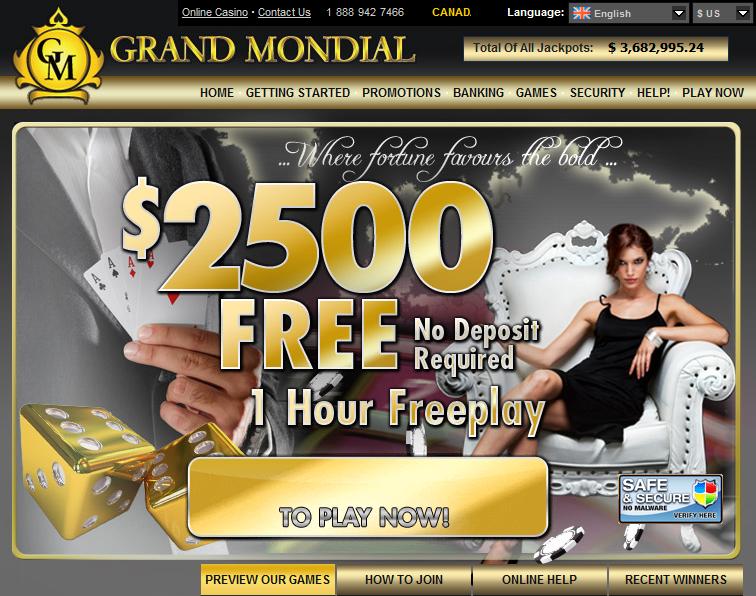 бонусы grand casino